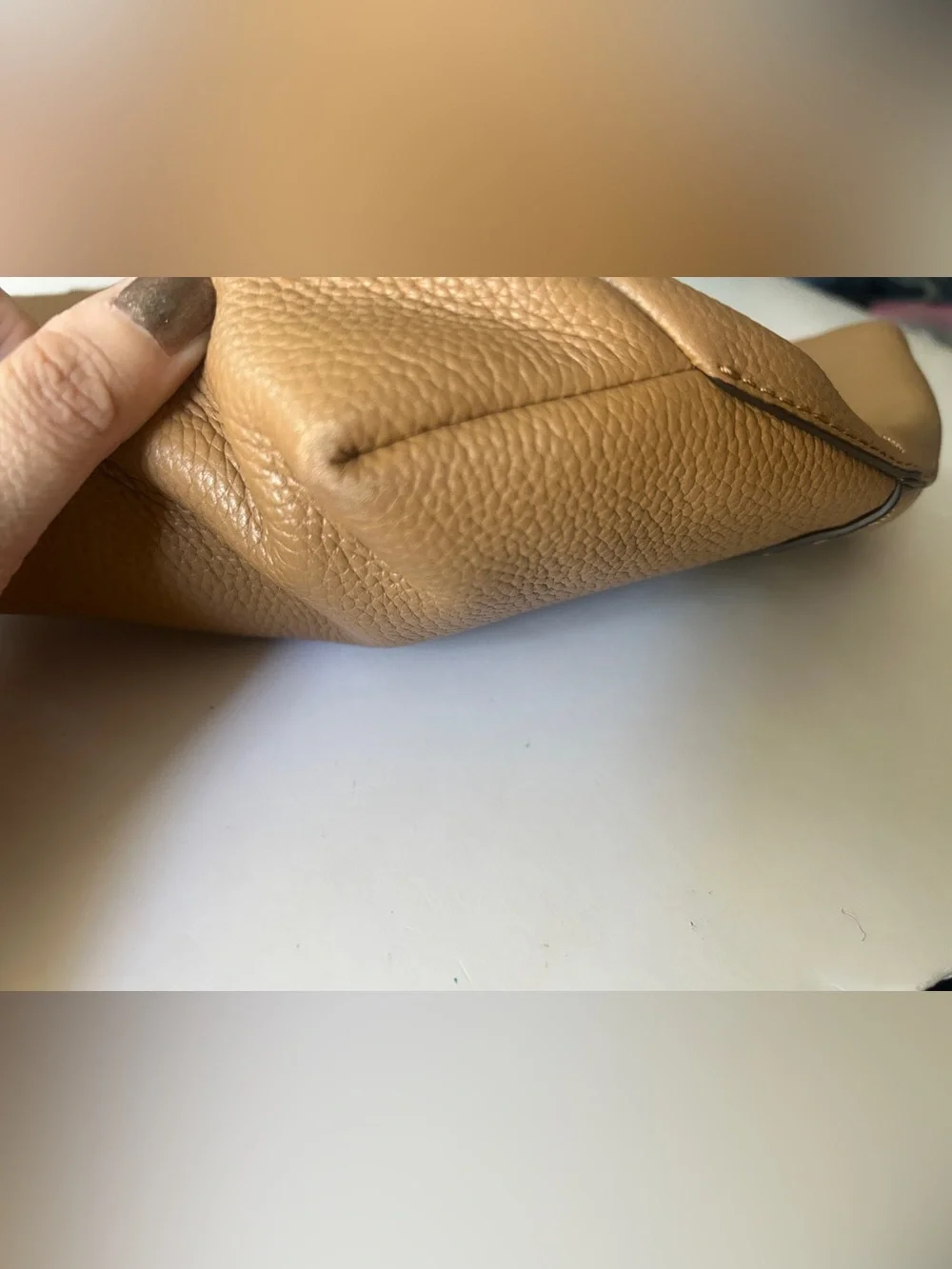 Tory Burch pebbled leather McGraw swingpack crossbody bag
